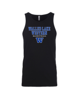 Walled Lake Western HS Girls Basketball Block - Mens Tank Top