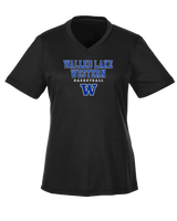 Walled Lake Western HS Girls Basketball Block - Womens Performance Shirt