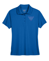 Walled Lake Western HS Girls Basketball Block - Womens Polo