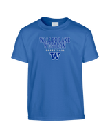 Walled Lake Western HS Girls Basketball Block - Youth T-Shirt