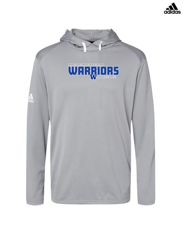 Walled Lake Western HS Boys Basketball Bold - Adidas Men's Hooded Sweatshirt