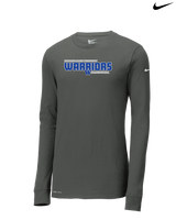 Walled Lake Western HS Boys Basketball Bold - Nike Dri-Fit Poly Long Sleeve