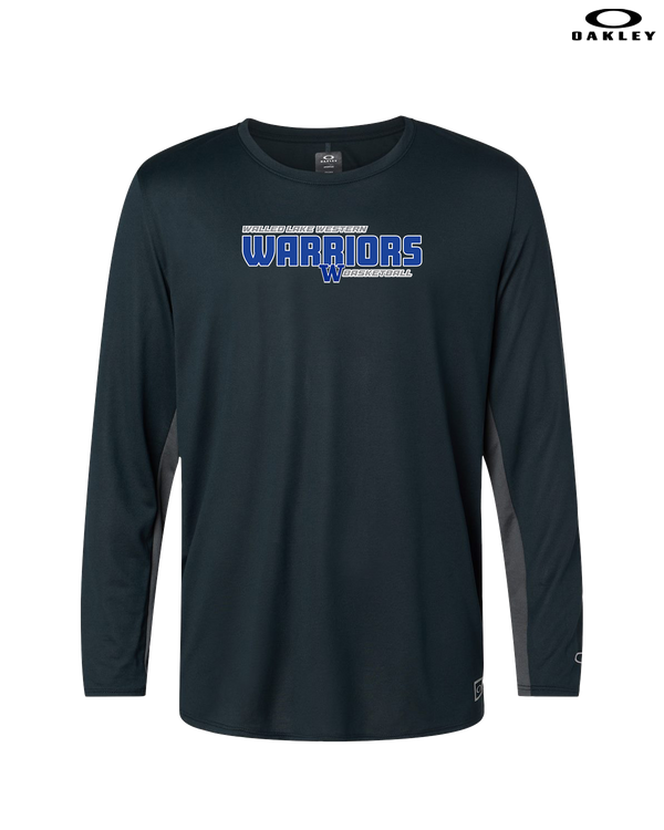 Walled Lake Western HS Boys Basketball Bold - Oakley Hydrolix Long Sleeve