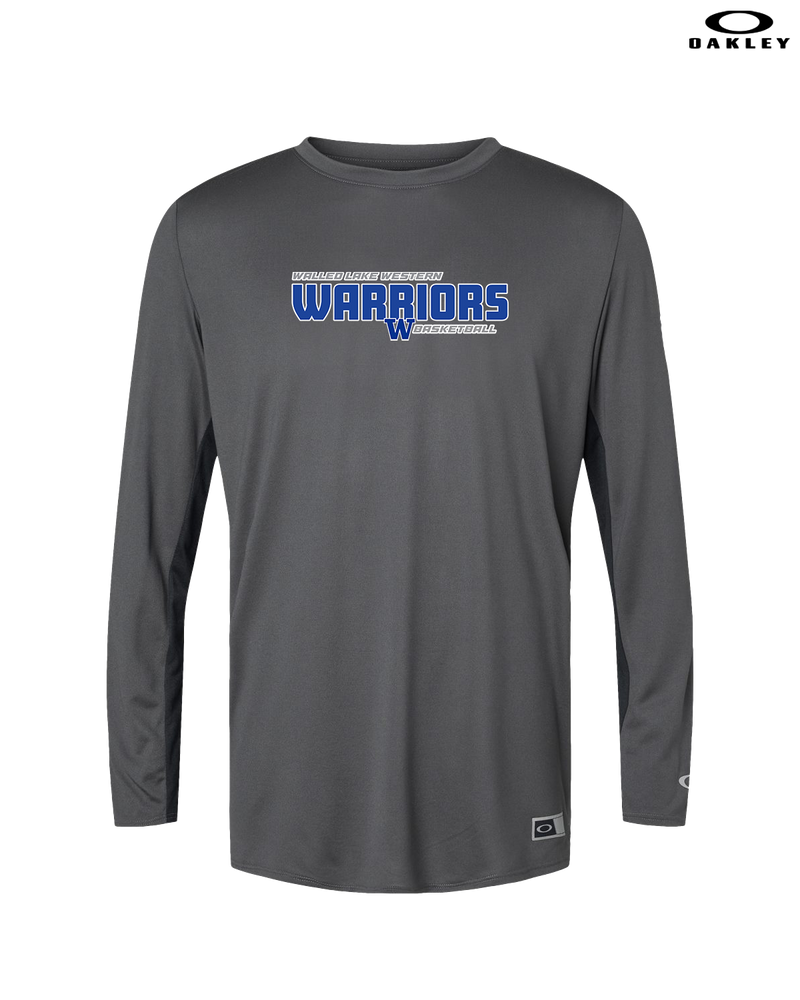 Walled Lake Western HS Boys Basketball Bold - Oakley Hydrolix Long Sleeve