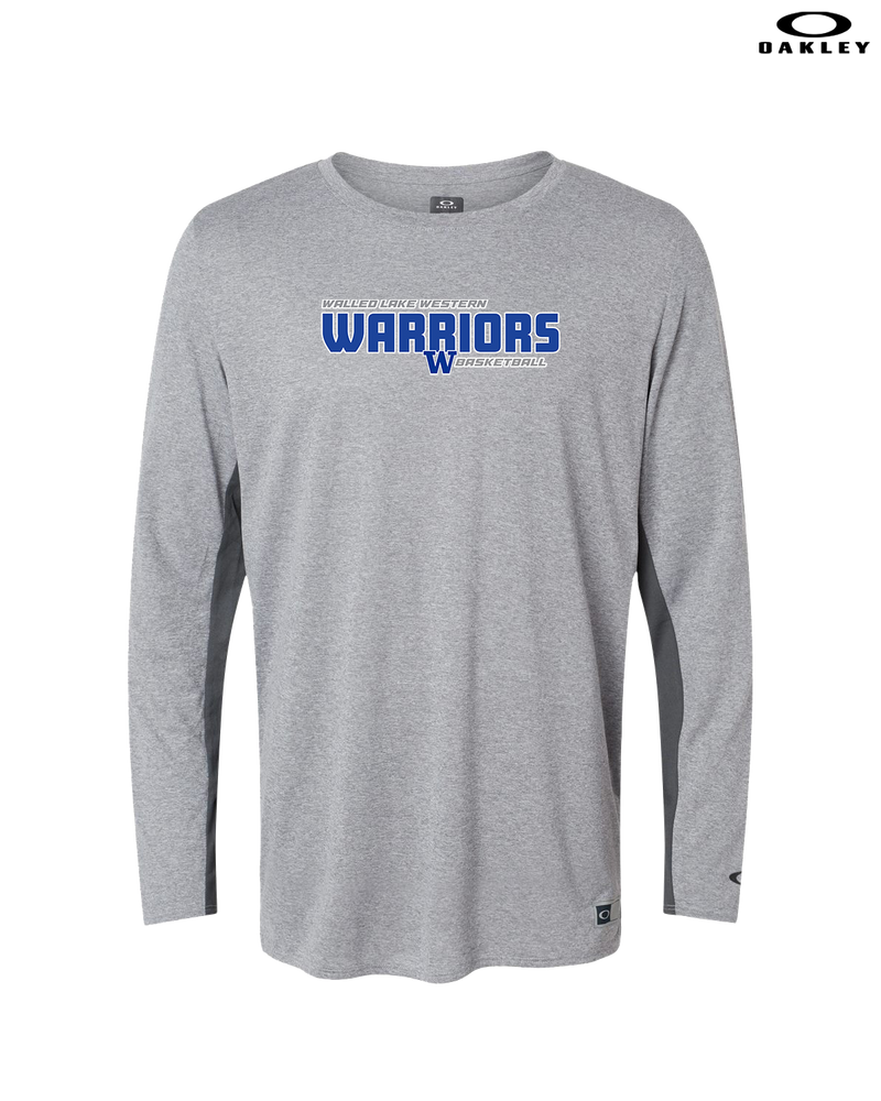 Walled Lake Western HS Boys Basketball Bold - Oakley Hydrolix Long Sleeve