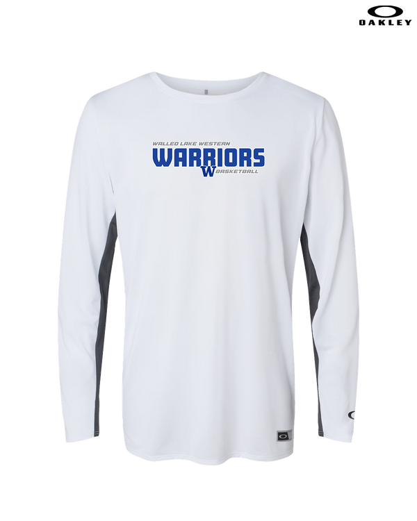 Walled Lake Western HS Boys Basketball Bold - Oakley Hydrolix Long Sleeve