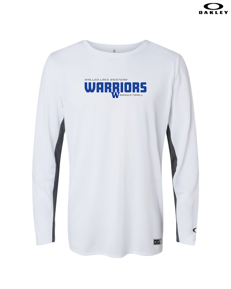 Walled Lake Western HS Boys Basketball Bold - Oakley Hydrolix Long Sleeve