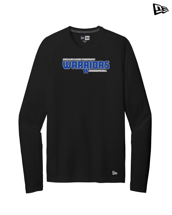 Walled Lake Western HS Boys Basketball Bold - New Era Long Sleeve Crew