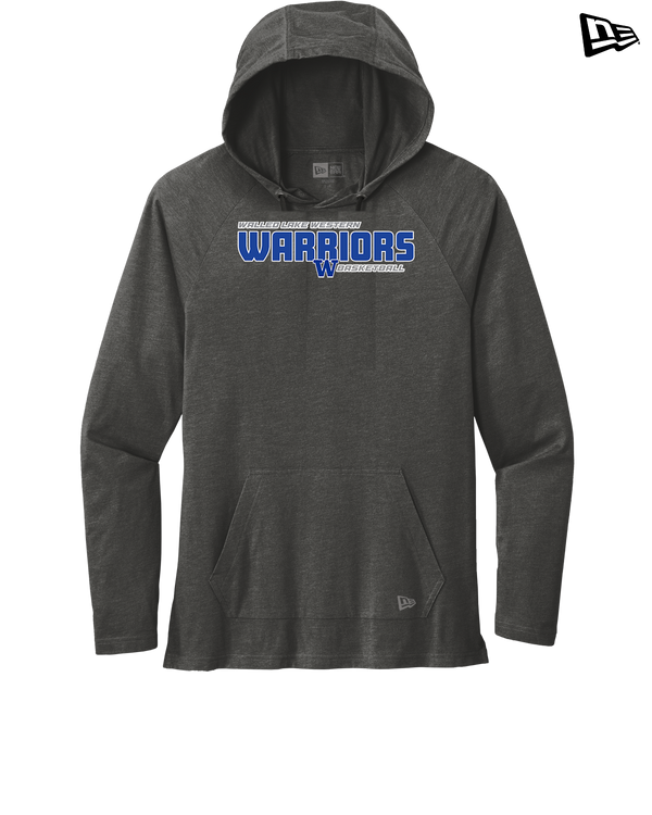 Walled Lake Western HS Boys Basketball Bold - New Era Tri Blend Hoodie