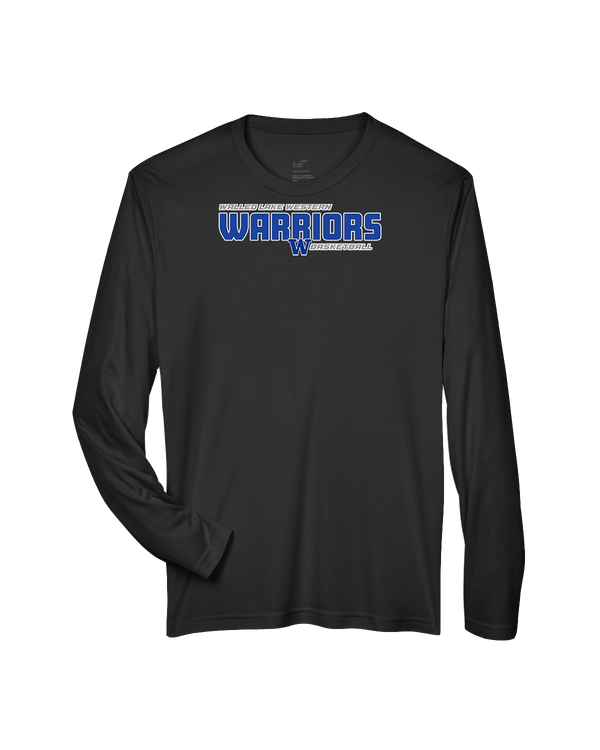 Walled Lake Western HS Boys Basketball Bold - Performance Long Sleeve