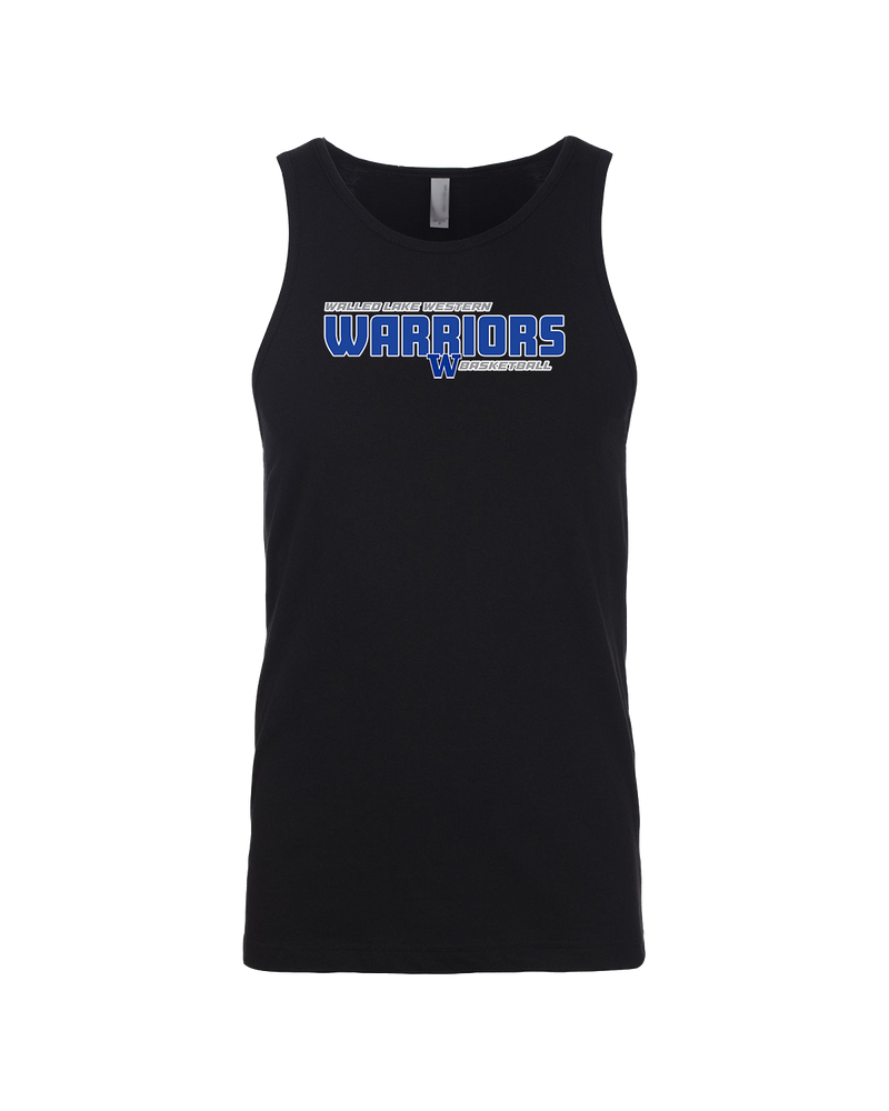 Walled Lake Western HS Boys Basketball Bold - Womens Tank Top