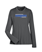Walled Lake Western HS Boys Basketball Bold - Womens Performance Long Sleeve