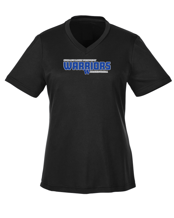 Walled Lake Western HS Boys Basketball Bold - Womens Performance Shirt