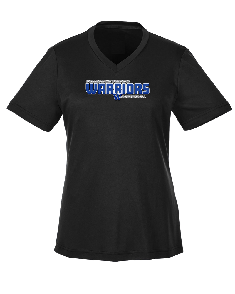 Walled Lake Western HS Boys Basketball Bold - Womens Performance Shirt