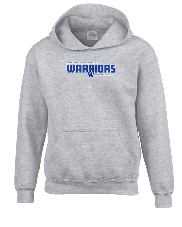 Walled Lake Western HS Boys Basketball Bold - Youth Hoodie
