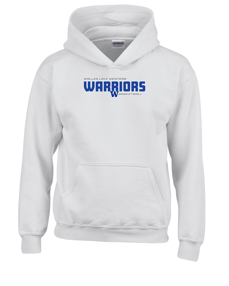 Walled Lake Western HS Boys Basketball Bold - Youth Hoodie