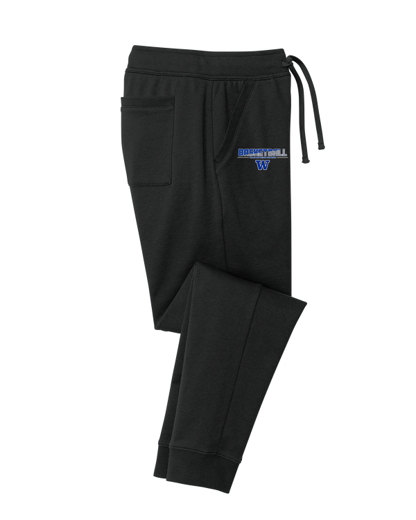 Walled Lake Western HS Boys Basketball Cut - Cotton Joggers
