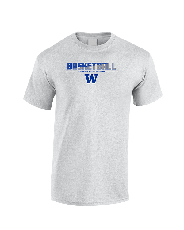 Walled Lake Western HS Boys Basketball Cut - Cotton T-Shirt