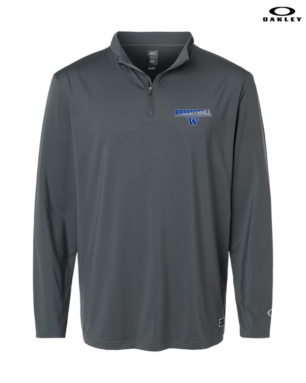 Walled Lake Western HS Boys Basketball Cut - Oakley Quarter Zip