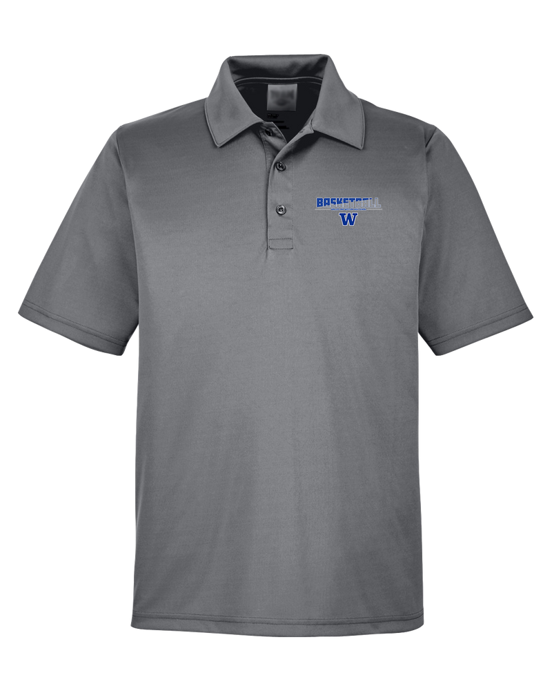Walled Lake Western HS Boys Basketball Cut - Men's Polo