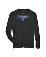 Walled Lake Western HS Boys Basketball Cut - Performance Long Sleeve