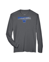 Walled Lake Western HS Boys Basketball Cut - Performance Long Sleeve