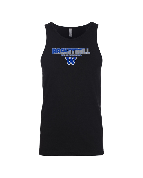 Walled Lake Western HS Boys Basketball Cut - Mens Tank Top