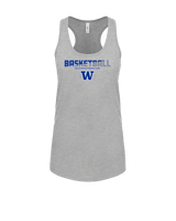 Walled Lake Western HS Boys Basketball Cut - Womens Tank Top