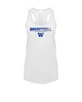 Walled Lake Western HS Boys Basketball Cut - Womens Tank Top