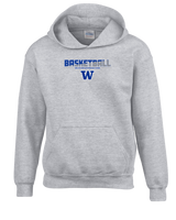 Walled Lake Western HS Boys Basketball Cut - Youth Hoodie