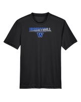 Walled Lake Western HS Boys Basketball Cut - Youth Performance T-Shirt