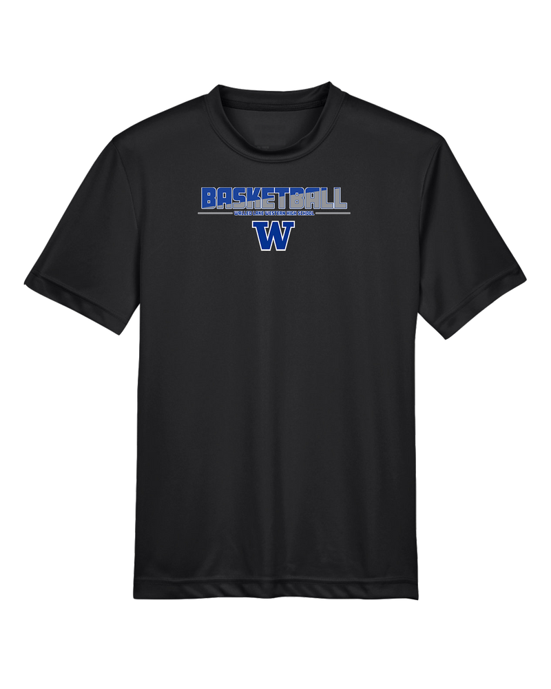 Walled Lake Western HS Boys Basketball Cut - Youth Performance T-Shirt
