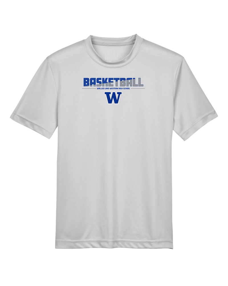 Walled Lake Western HS Boys Basketball Cut - Youth Performance T-Shirt