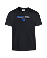 Walled Lake Western HS Boys Basketball Cut - Youth T-Shirt