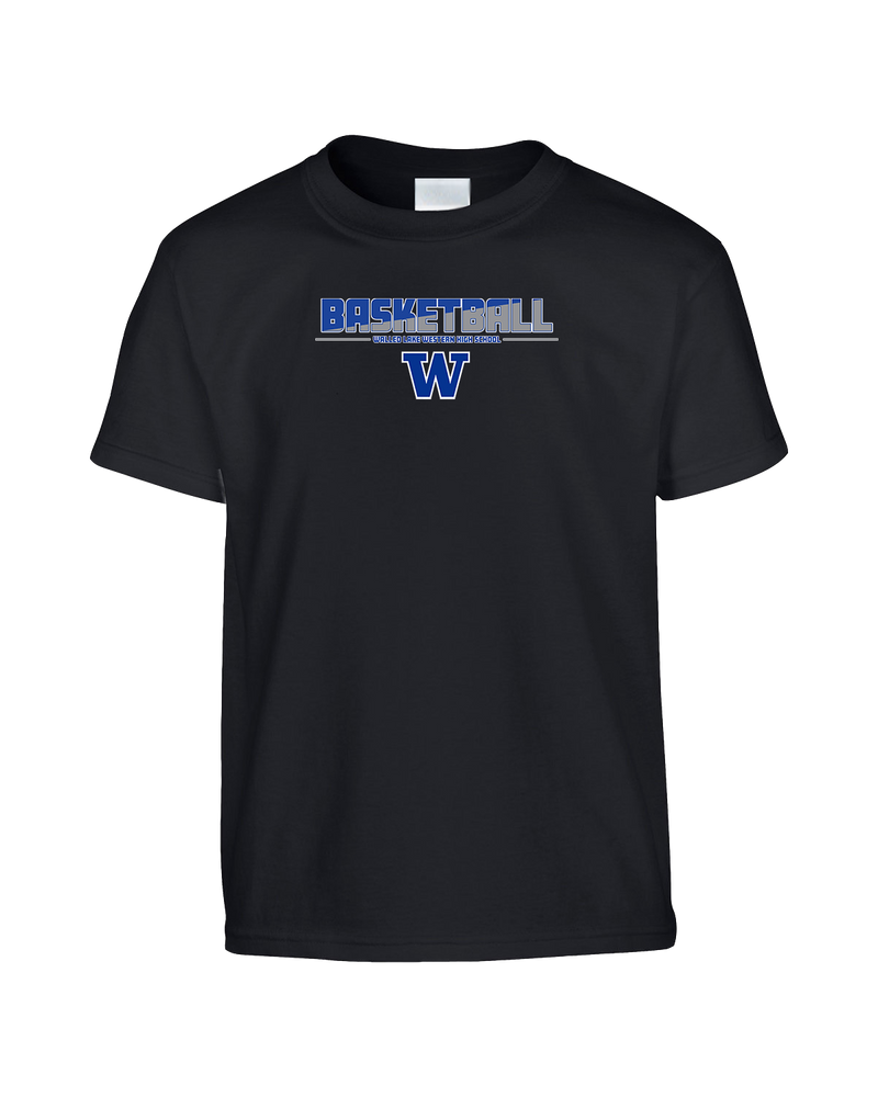Walled Lake Western HS Boys Basketball Cut - Youth T-Shirt