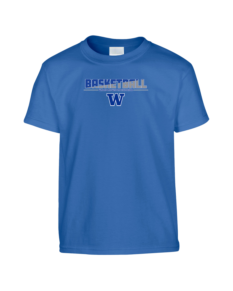 Walled Lake Western HS Boys Basketball Cut - Youth T-Shirt