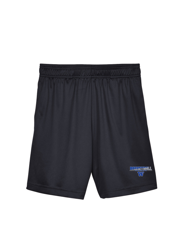 Walled Lake Western HS Boys Basketball Cut - Youth Short