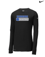 Walled Lake Western HS Girls Basketball Pennant - Nike Dri-Fit Poly Long Sleeve