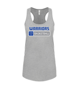 Walled Lake Western HS Girls Basketball Pennant - Womens Tank Top
