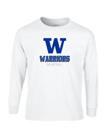 Walled Lake Western HS Boys Basketball Shadow - Mens Basic Cotton Long Sleeve