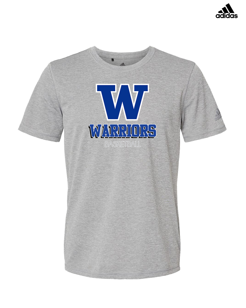 Walled Lake Western HS Boys Basketball Shadow - Adidas Men's Performance Shirt