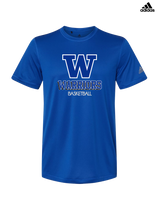 Walled Lake Western HS Boys Basketball Shadow - Adidas Men's Performance Shirt