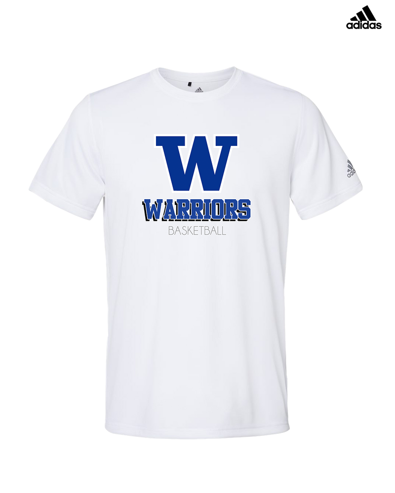 Walled Lake Western HS Boys Basketball Shadow - Adidas Men's Performance Shirt