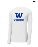 Walled Lake Western HS Boys Basketball Shadow - Nike Dri-Fit Poly Long Sleeve