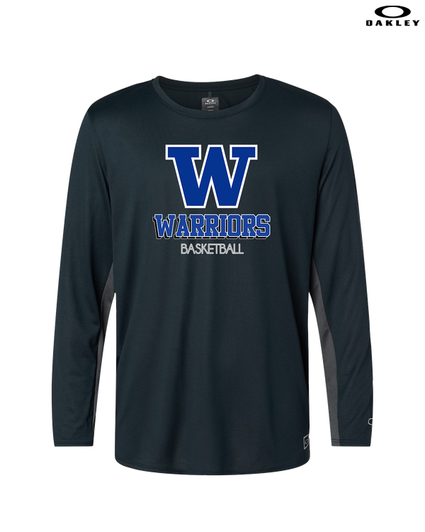 Walled Lake Western HS Boys Basketball Shadow - Oakley Hydrolix Long Sleeve