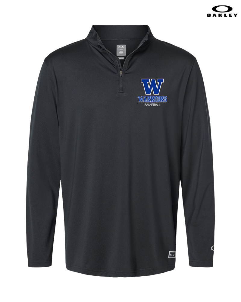 Walled Lake Western HS Boys Basketball Shadow - Oakley Quarter Zip