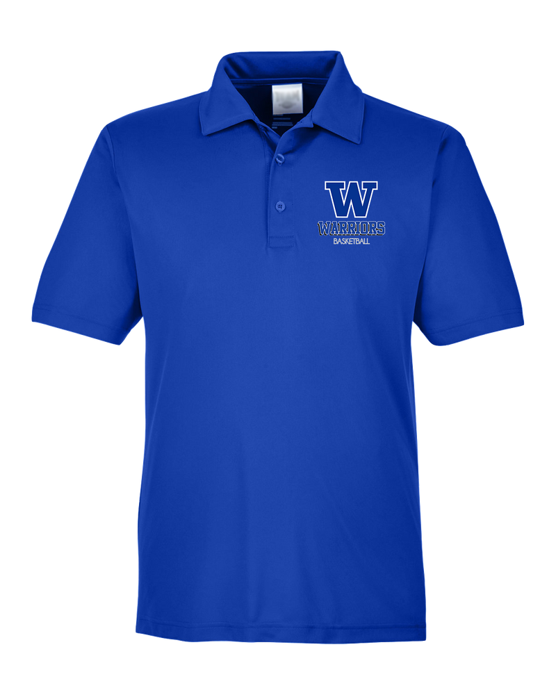 Walled Lake Western HS Boys Basketball Shadow - Men's Polo