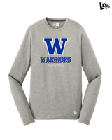 Walled Lake Western HS Boys Basketball Shadow - New Era Long Sleeve Crew