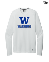 Walled Lake Western HS Boys Basketball Shadow - New Era Long Sleeve Crew