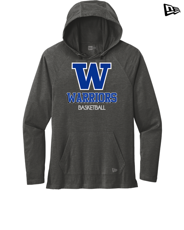 Walled Lake Western HS Boys Basketball Shadow - New Era Tri Blend Hoodie